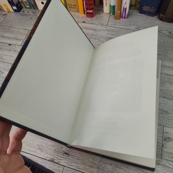 ADVENTURES OF A‎ KID MAGICIAN Justin Flom Scott Judy Flom Hardcover Kids Book - Picture 2 of 10